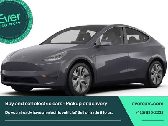 TESLA MODEL Y 2021 5YJYGDEE2MF086140 image